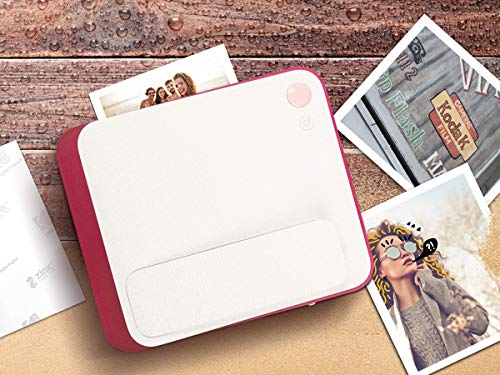 Zero Ink technology on Kodak Zink paper eliminates cartridges for simple printing.