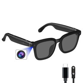 KOIPSSE AI smart camera glasses translation features—real-time conversation aid.