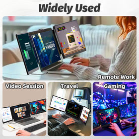KOJOM built-in speaker enhances multimedia in compact 13-inch extender.