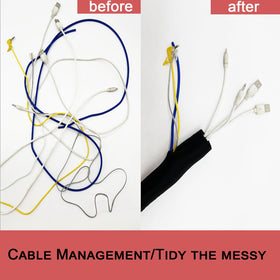 kokey-xy sleeve wrapped on engine harness protecting and tidying wires