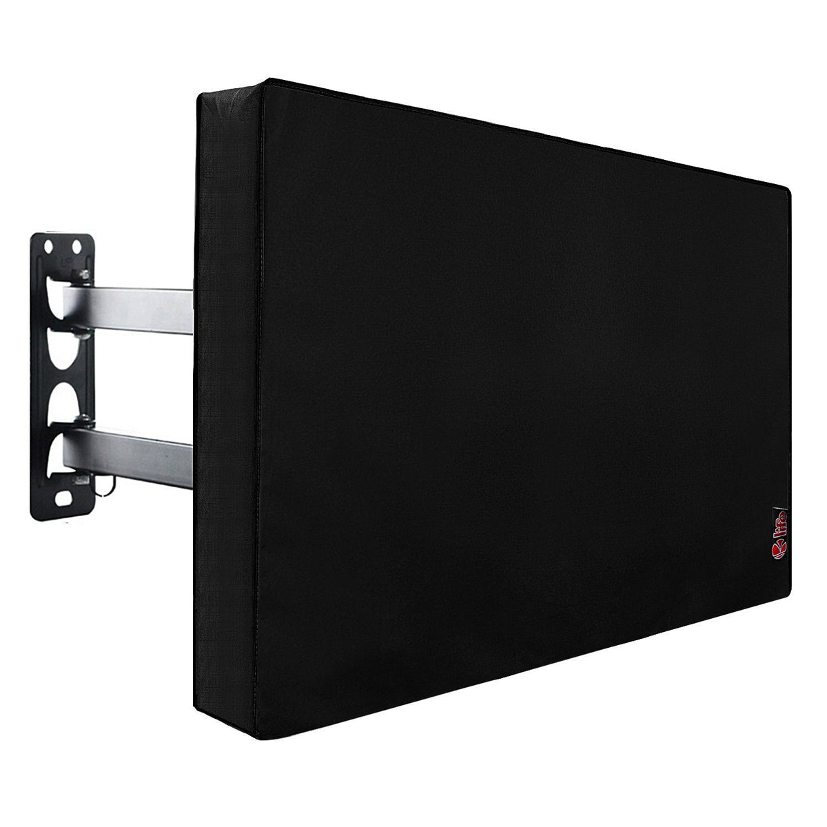 KOLIFE K LIFE front view of cover protecting outdoor TV, prevents weather damage