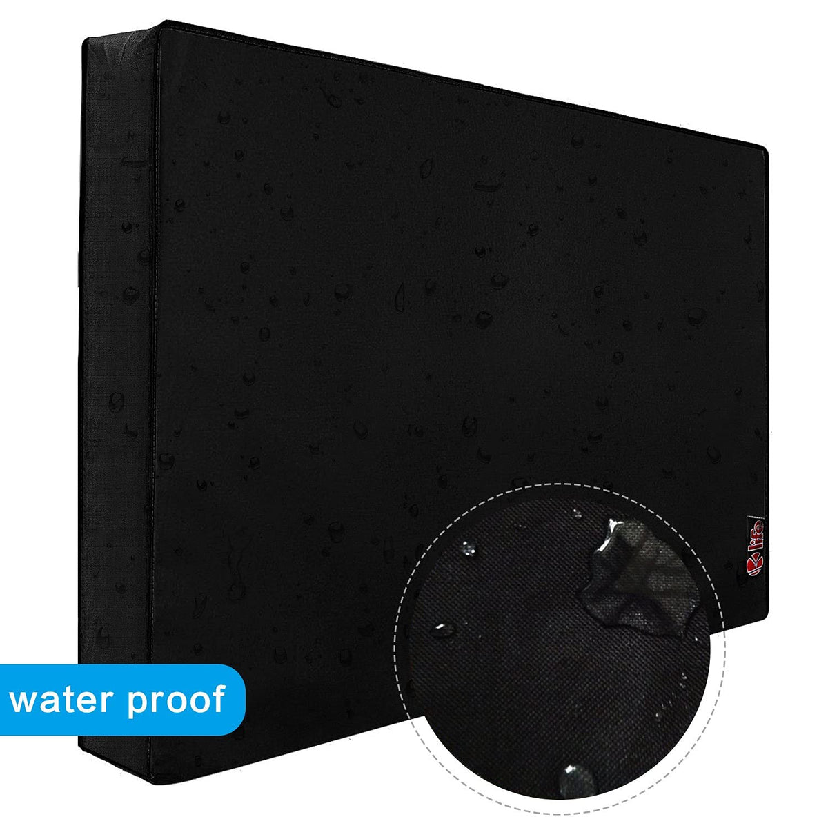 KOLIFE K LIFE Velcro straps securing cover to wall mount, prevents wind lift