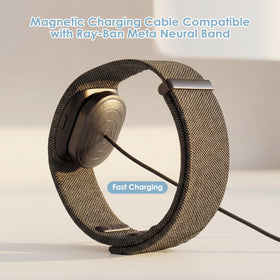 USB-C fast charging supports quick top-ups for Ray-Ban Meta Display Neural Band.