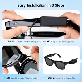 Compatible with Ray-Ban Meta Gen1/Gen2 and Oakley Meta HSTN