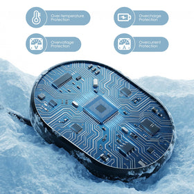 KONAFEI strong magnets enable stable wall mounting for the charger.