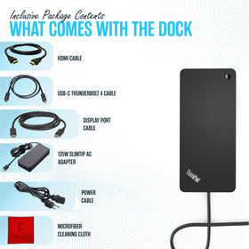 Koncept 40B00135US back-panel ports enabling flexible laptop docking