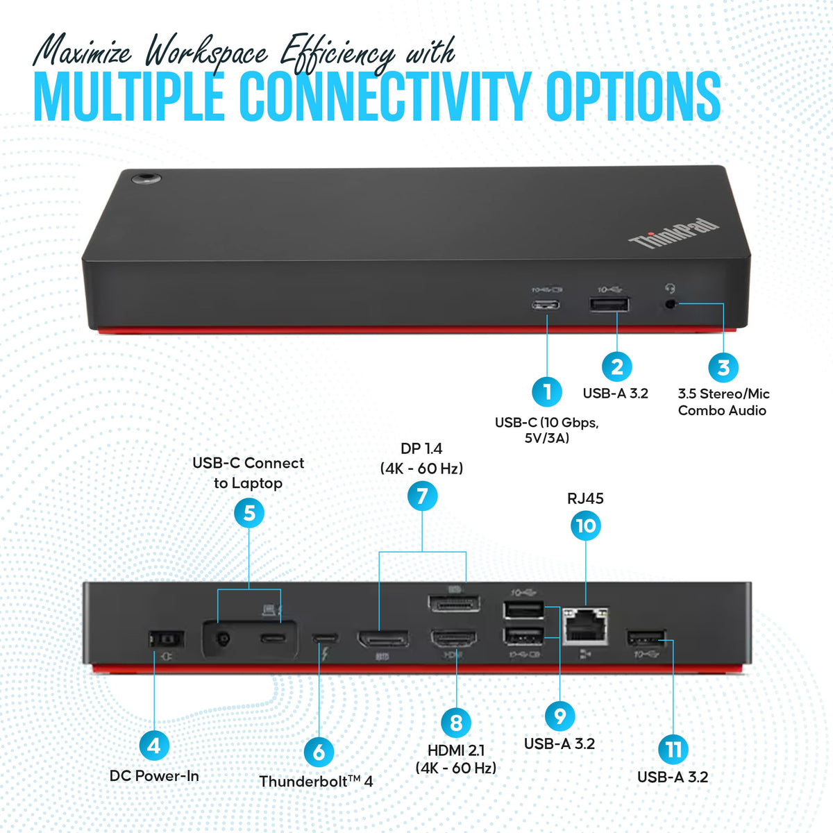 Koncept 40B00135US dual-monitor setup supports multitasking efficiency