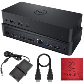Koncept D6000 enables a dual monitor setup with USB-C connectivity.