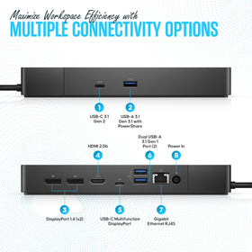 Koncept WD19DCS 240W power adapter provides reliable device charging.