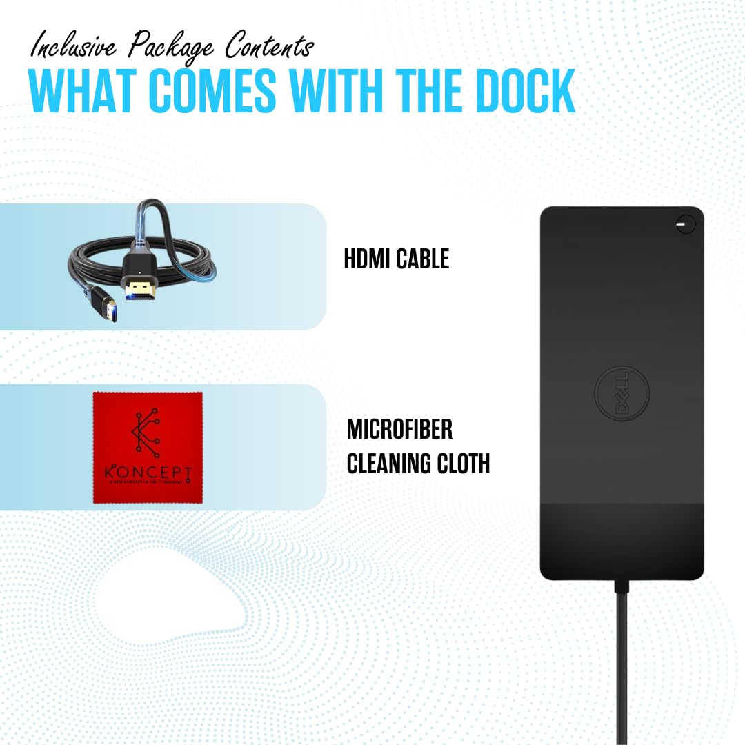 Koncept WD19S shows multiple ports for quick peripheral connections