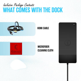Koncept WD19S shows multiple ports for quick peripheral connections