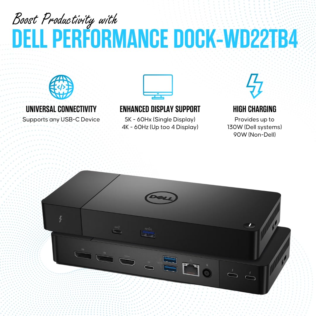Koncept WD22TB4 supports four 4K displays for Windows multitasking.