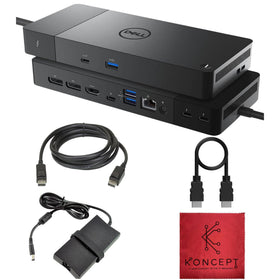 Koncept WD22TB4 Dell dock side ports enable versatile peripheral connectivity