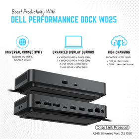 Koncept WD25 HDMI-DP outputs deliver crisp video to external monitors