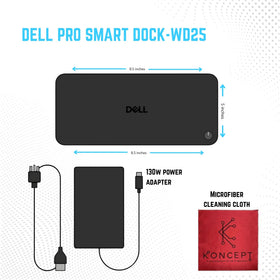 Koncept WD25 laptop-docking setup streamlines desk workflow