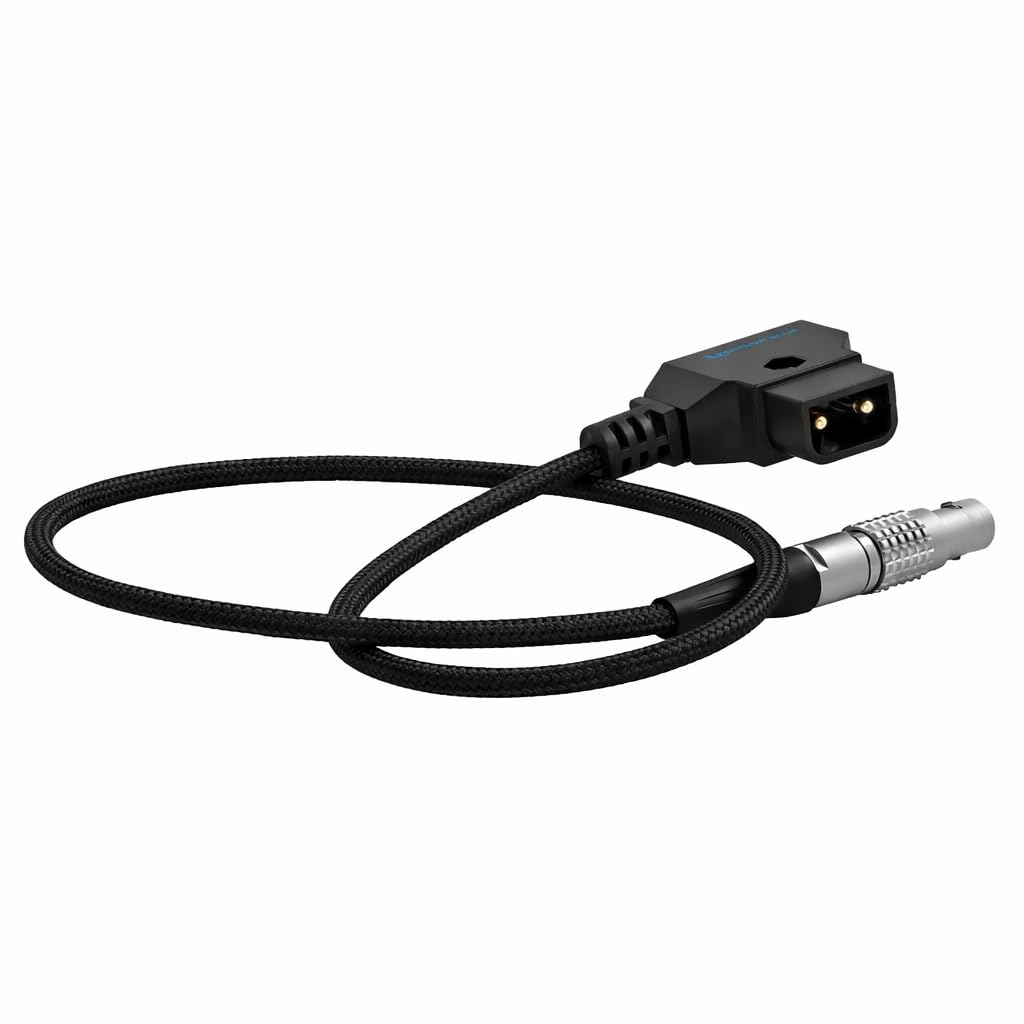 KONDOR BLUE front connectors showing D-Tap and LEMO for dependable on-set power