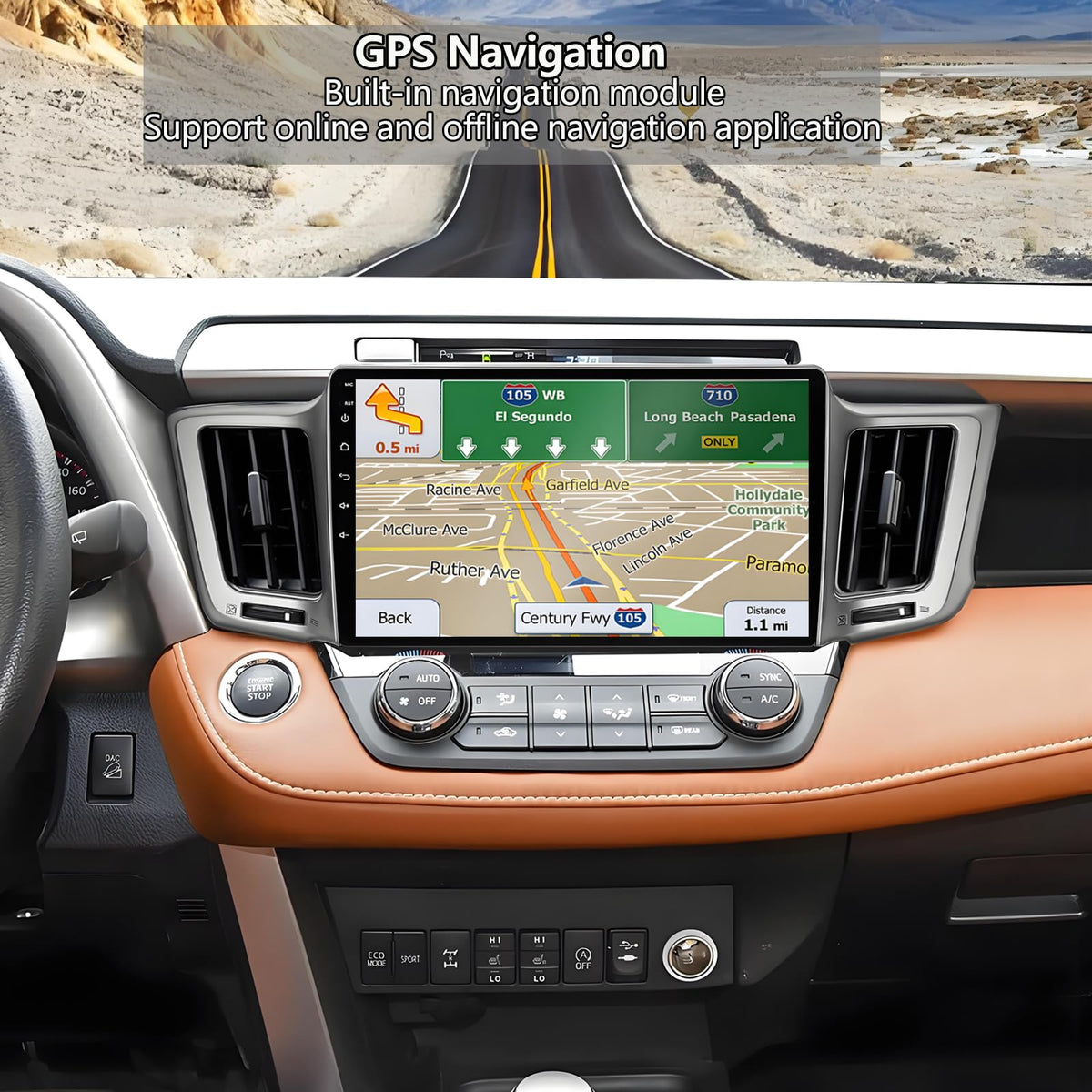 Konifo DSP audio with 3D surround and subwoofer support for richer car sound.