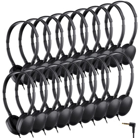 Konohan 18-pack class set headphones bulk packaging for classroom use