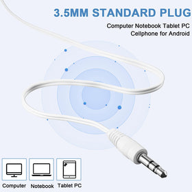 Konohan 3.5mm jack detail ensuring wide device compatibility