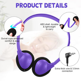 Konohan adjustable headband detail showing flexible fit for students