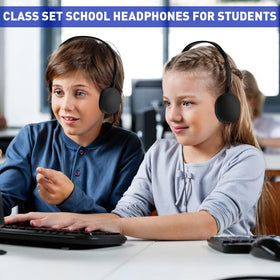 Konohan adjustable over-ear design fits a wide range of heads