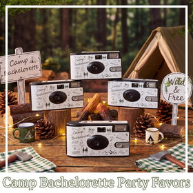 Konohan Camp Bachelorette camera side view demonstrates compact, pocket-friendly design for events