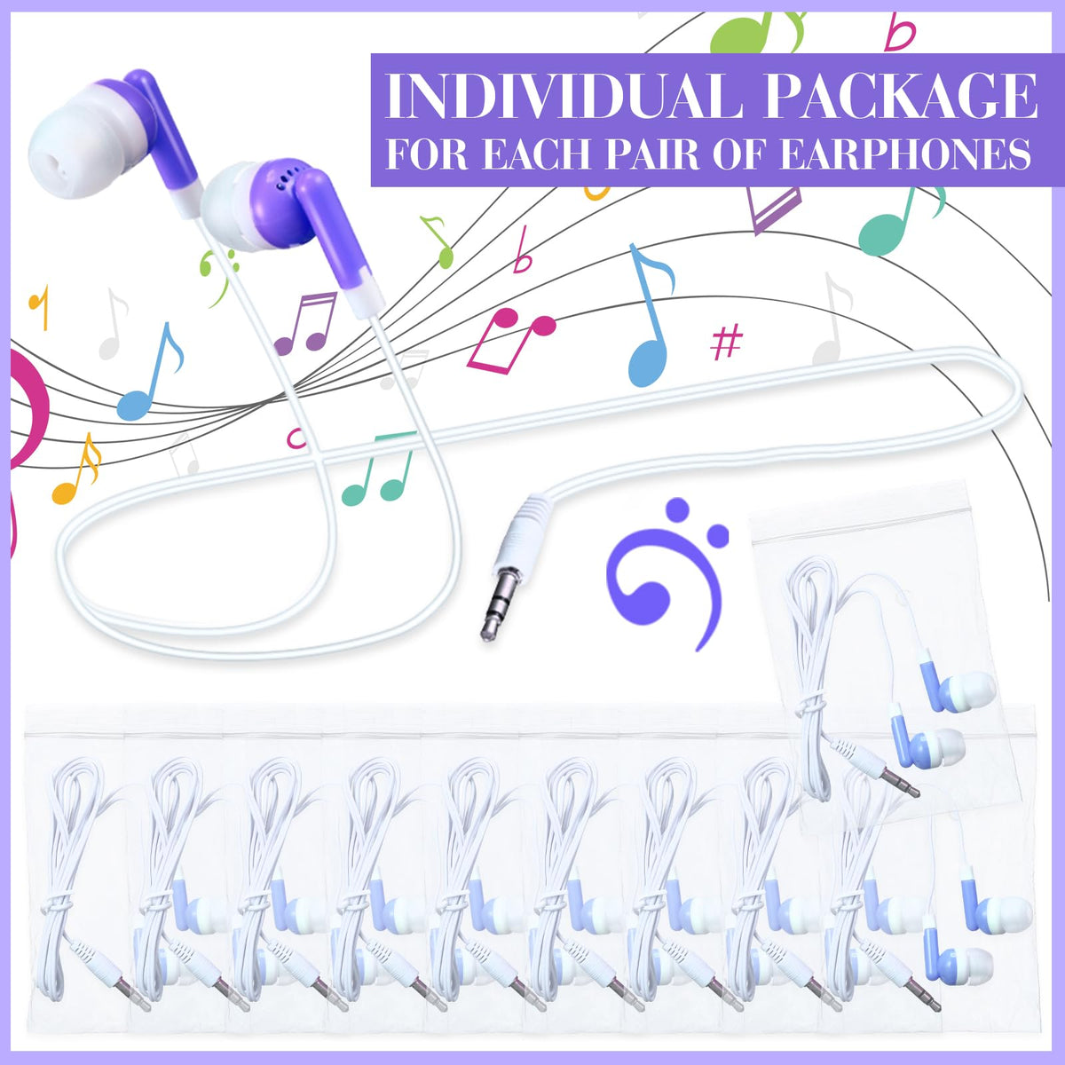 Konohan close-up silicone earpiece for comfortable listening