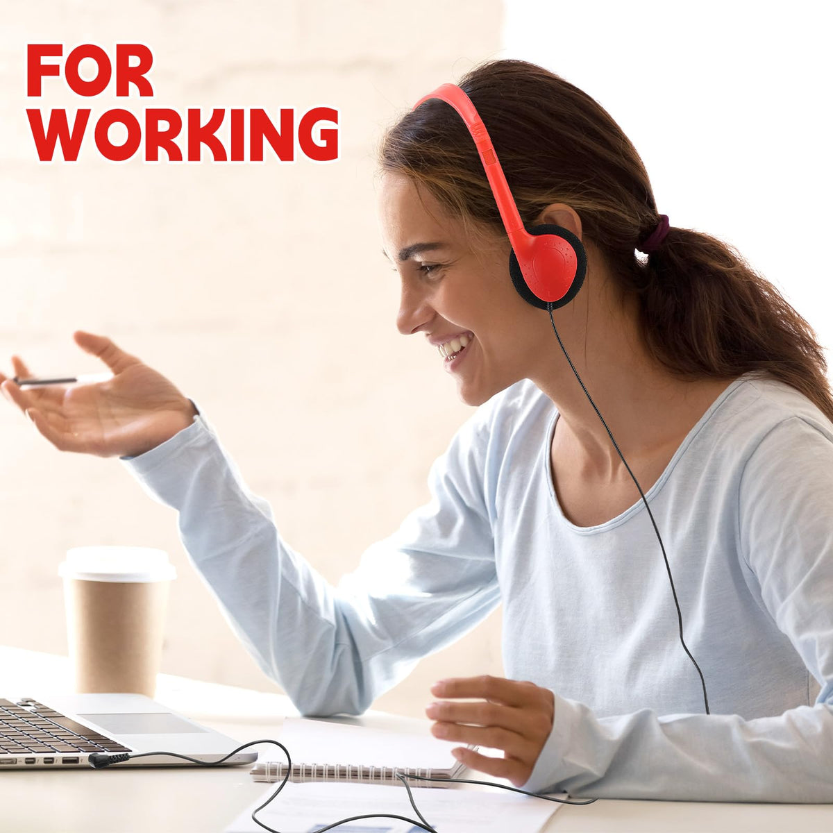 Konohan headphones in classroom use demonstrating organized group listening