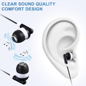 Konohan individually bagged earbud demonstrating hygienic distribution