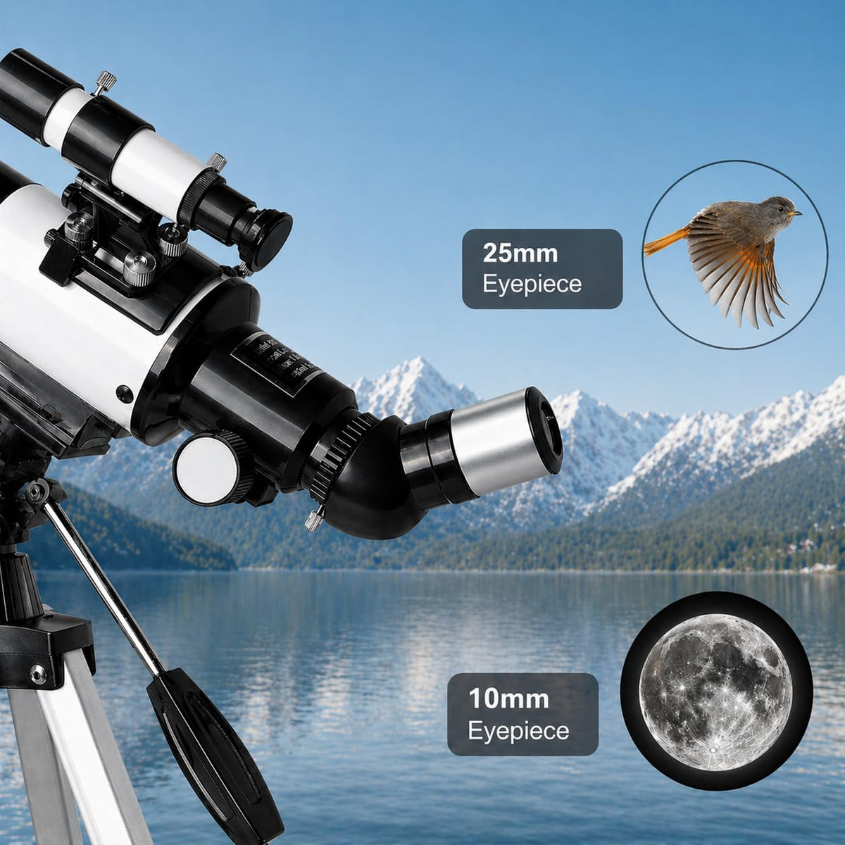 Koolpte phone adapter enables quick photo sharing and observation notes.