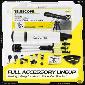 Koolpte beginner-friendly setup ideal for family stargazing.