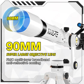 Koolpte telescope phone adapter enables direct image capture from phone.