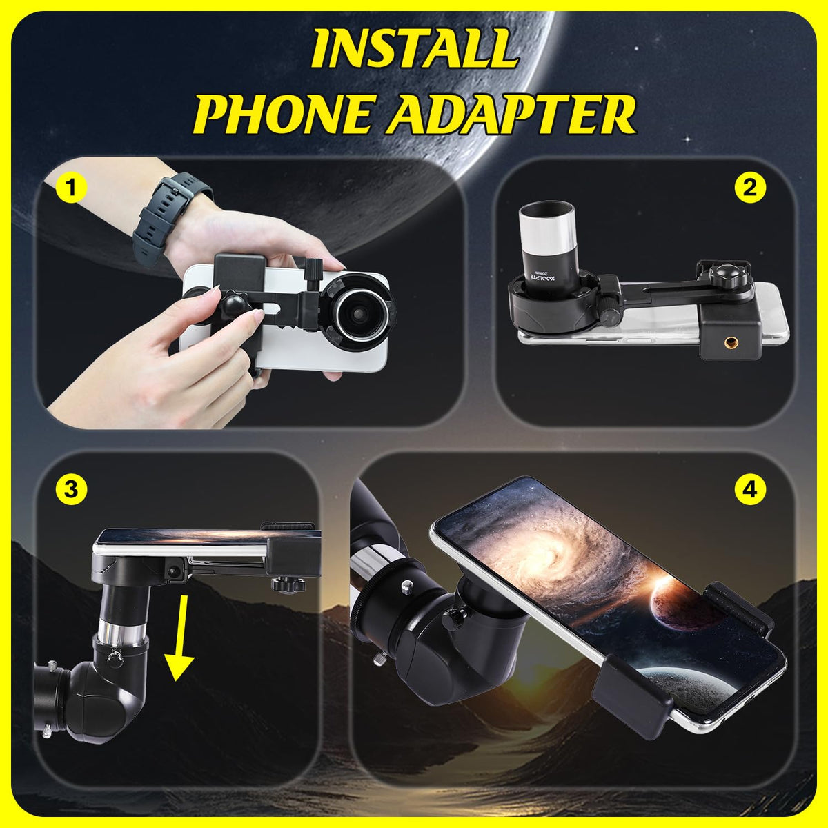 Koolpte portable design for travel and outdoor viewing