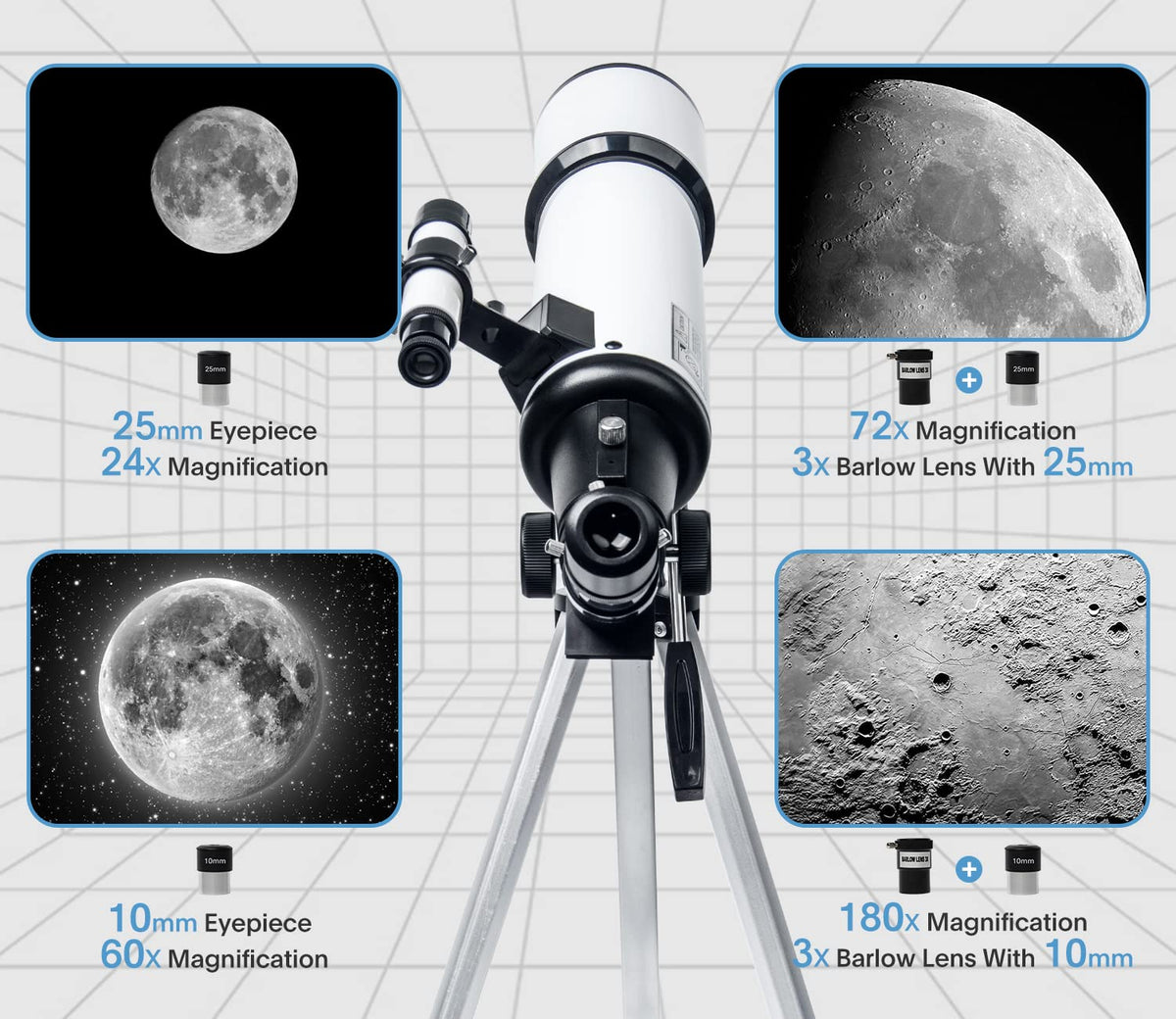Koolpte telescope wireless remote for convenient control during observations