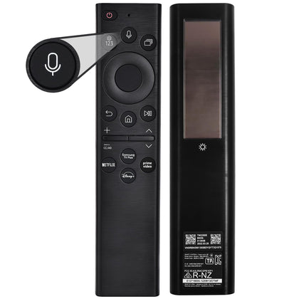 KOOMOER front view remote showing keypad and compact design benefit
