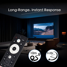 KOOMOER replacement remote close-up of preset Netflix button