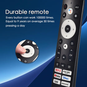 KOOMOER replacement remote setup image with quick pairing steps