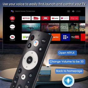 KOOMOER remote with voice control feature enables hands-free navigation