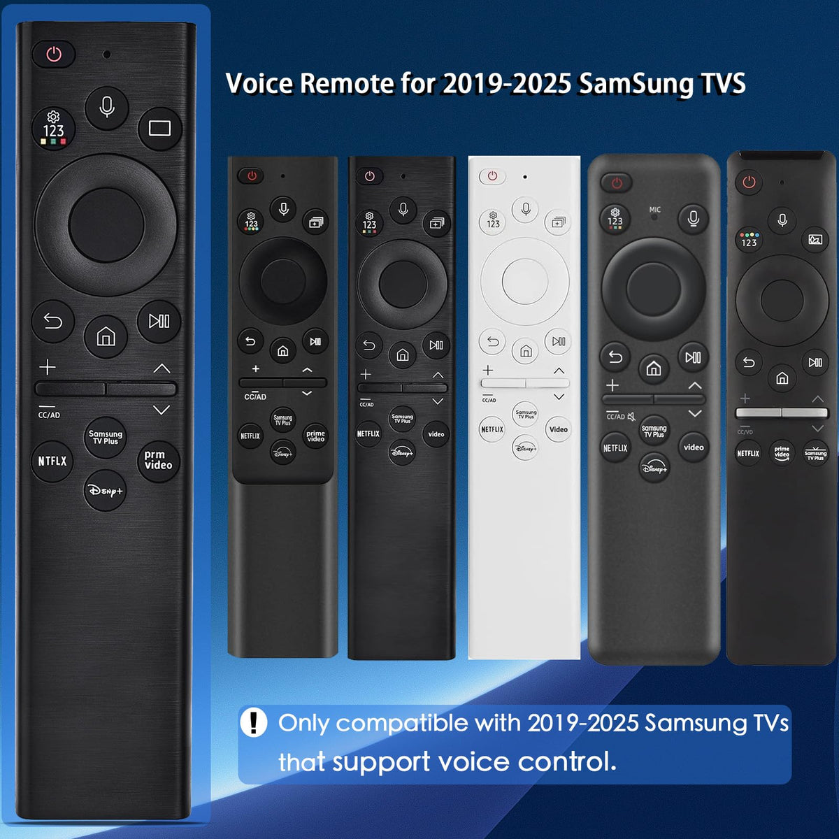 Durable ABS build of KOOMOER remote supports long-term daily use.