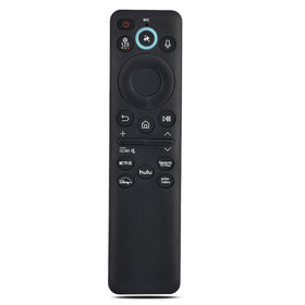 KOOMOER VG-TM2560EN remote front view with AI voice control for Samsung TVs.