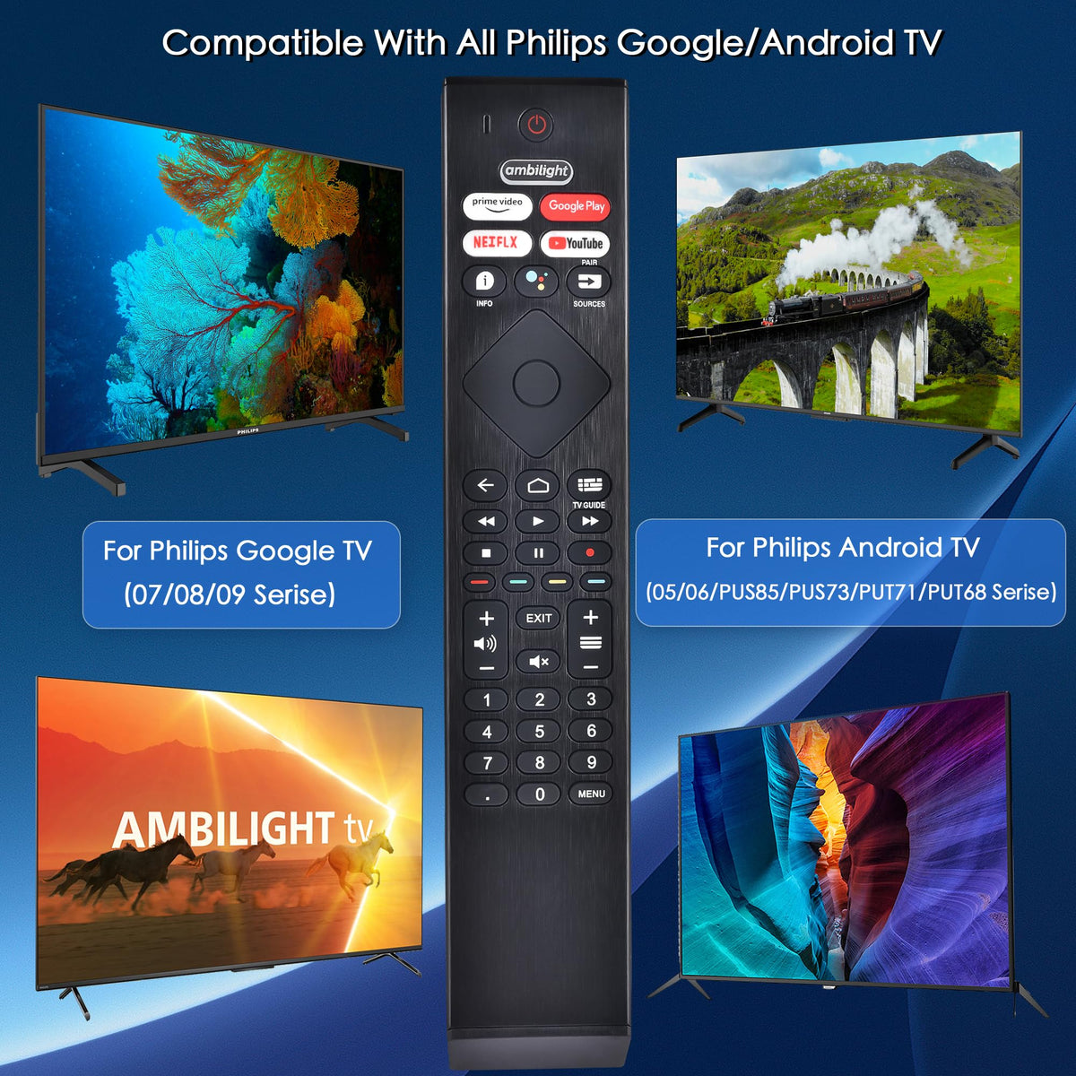 KOOMOER remote pairing process demonstrating quick Bluetooth setup with TV.