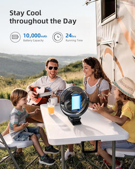 Koonie rotating head angled to show 360-degree adjustment for precise airflow