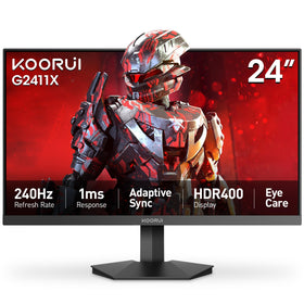 KOORUI 24-inch gaming monitor delivers 240Hz for ultra-smooth gameplay