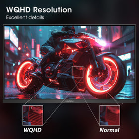 KOORUI 27-inch monitor with 1ms Fast IPS for quick in-game actions