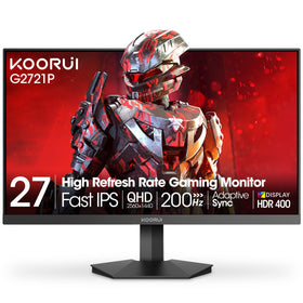 KOORUI 27-inch gaming monitor with 200Hz for smoother gameplay