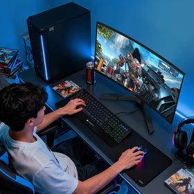 KOORUI curved monitor suitable for daily desktop use