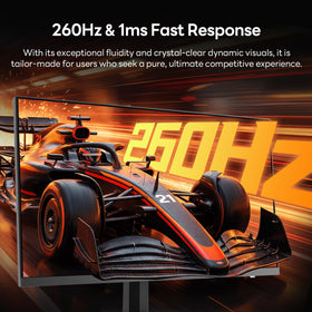 KOORUI Adaptive Sync technology enables tear-free gaming.