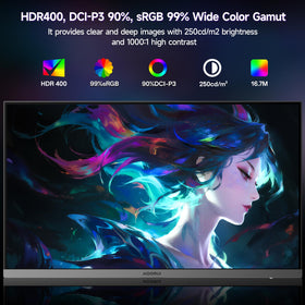 KOORUI G2511X HDR400 99% sRGB image delivers vibrant colors and depth.