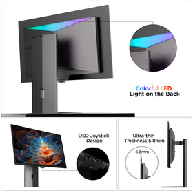 KOORUI S2721XO 99% DCI-P3 color for cinematic hues