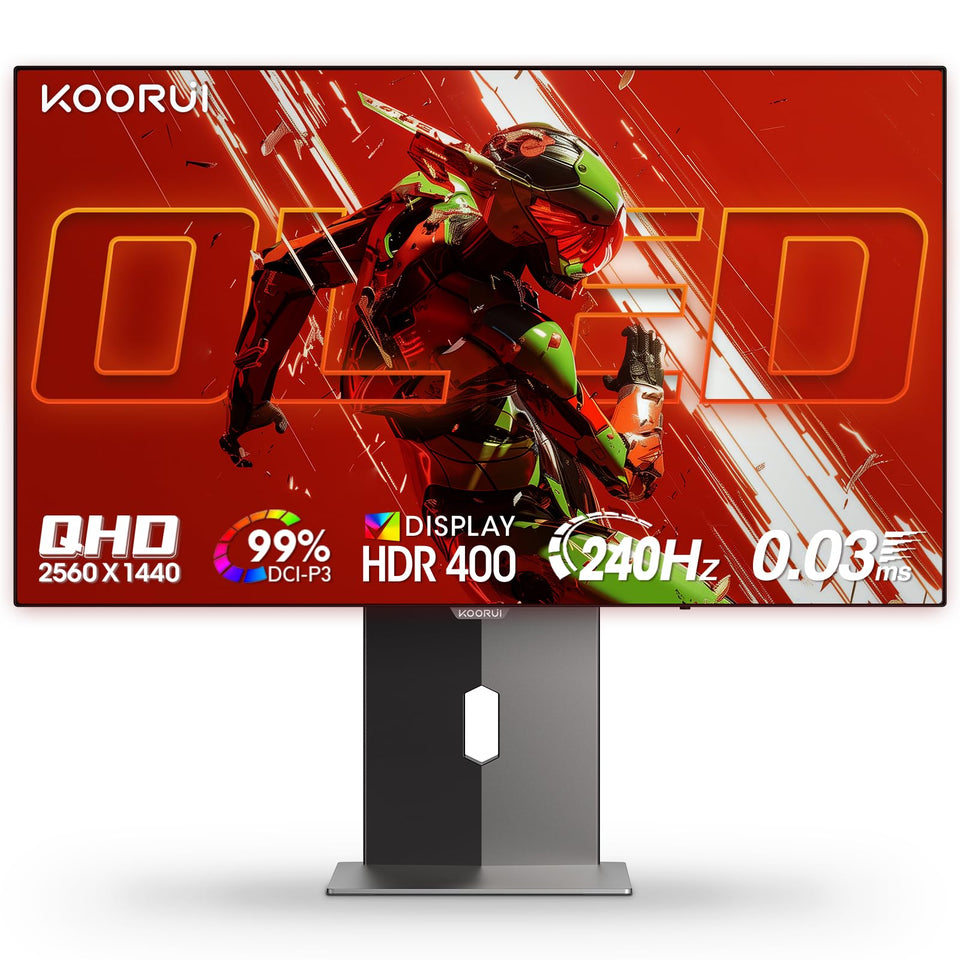 KOORUI S2721XO 27-inch QD-OLED display for immersive gaming visuals